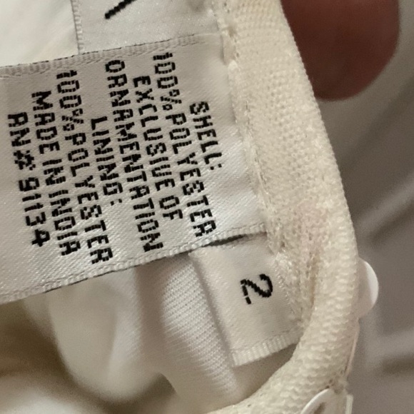 White prom dress - Picture 4 of 4